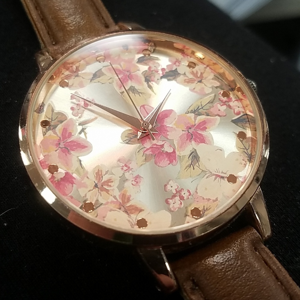 Rose Gold Dainty New Look Watch